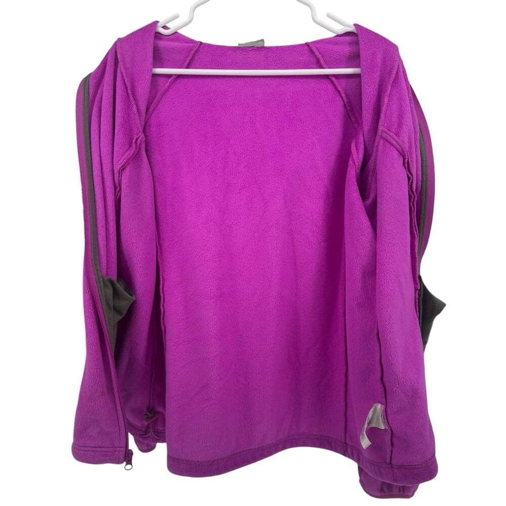 Columbia Jacket Womens Size‎ XL Pink Fleece Logo Full-Zip - Picture 8 of 16